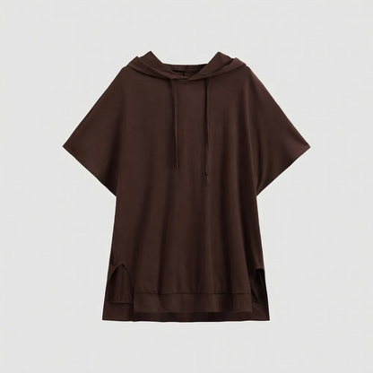 Women's Baggy Hoodie Top Lightweight Comfortable Sweatshirt
