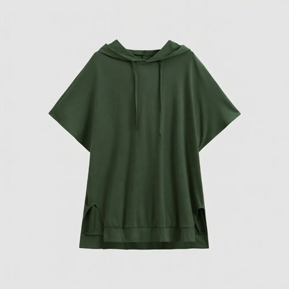 Women's Baggy Hoodie Top Lightweight Comfortable Sweatshirt