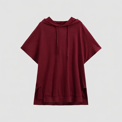 Women's Baggy Hoodie Top Lightweight Comfortable Sweatshirt