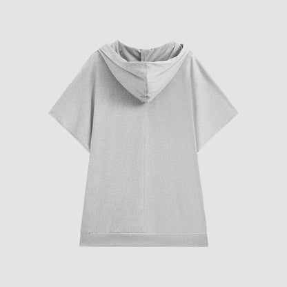 Women's Baggy Hoodie Top Lightweight Comfortable Sweatshirt